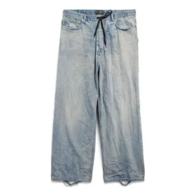 Pantaloni largi oversized „Light Blue” 786643TQW556379