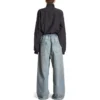 Pantaloni largi oversized „Light Blue” 786643TQW556379