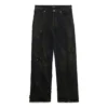 Pantaloni largi super distruși „Black” 745248TBP471363