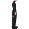 Pantaloni largi super distruși „Black” 745248TBP471363