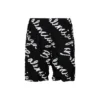 Pantaloni scurți bermuda cu logo Scribble „Black” 672410TML131070