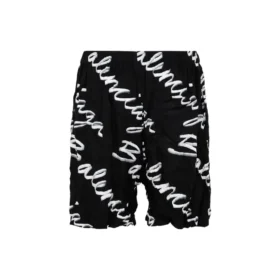 Pantaloni scurți bermuda cu logo Scribble „Black” 672410TML131070