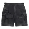 Pantaloni scurți Cargo „Black” 746516TKP271000