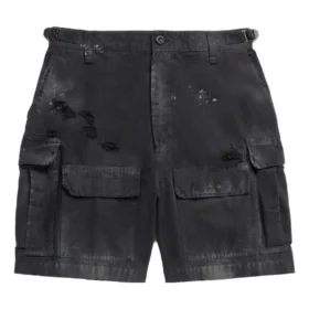 Pantaloni scurți Cargo „Black” 746516TKP271000