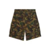Pantaloni scurți Cargo cu imprimeu camuflaj „Verde” 681257TKL142840