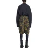 Pantaloni scurți Cargo cu imprimeu camuflaj „Verde” 681257TKL142840