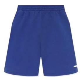 Pantaloni scurți cu imprimeu logo „Indigo Dirty White” 676137TNVB64388