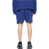 Pantaloni scurți cu imprimeu logo „Indigo Dirty White” 676137TNVB64388