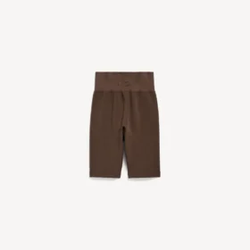 Pantaloni scurți de ciclism fără cusături pentru femei, în nuanța moka