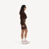Jachetă de trening techwear pentru femei, culoare moka