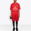 Pantaloni scurți de fotbal Sporty B „Roșu” 641609TJV056540