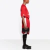 Pantaloni scurți de fotbal Sporty B „Roșu” 641609TJV056540