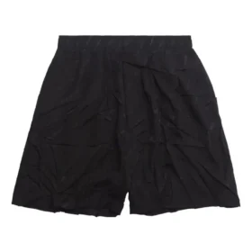 Pantaloni scurți de pijama cu imprimeu logo „Black” 719975TON041000 Pantaloni scurți de pijama cu imprimeu logo „Black” 719975TON041000