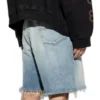Pantaloni scurți de Skater „Light Blue” 697835TDW143341