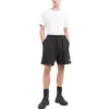 Pantaloni scurți de trening BB Icon „Black” 676137TMVG69034