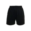 Pantaloni scurți de trening cu logo, cu finisaj periat „Negru spălat” 676137TMVA39034