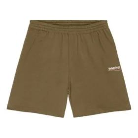 Pantaloni scurți de trening pentru Political Campaign „Khaki” 676137TKVI92463