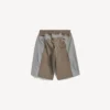 Pantaloni scurți de trening tehnici pentru bărbați, de culoare gri