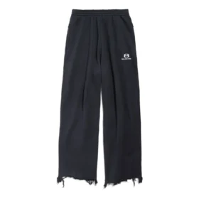 Pantaloni scurți de trening Unity Sports Icon „Negru Alb” 783401TQVB21569