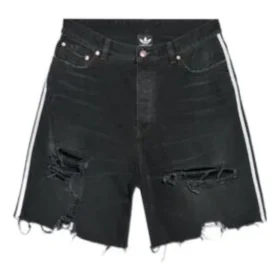 Pantaloni scurți largi Balenciaga x adidas „Black” 724840TNW541129 Pantaloni scurți largi Balenciaga x adidas „Black” 724840TNW541129