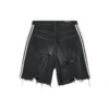 Pantaloni scurți largi Balenciaga x adidas „Black” 724840TNW541129