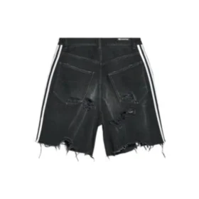 Pantaloni scurți largi Balenciaga x adidas „Black” 724840TNW541129 Pantaloni scurți largi Balenciaga x adidas „Black” 724840TNW541129