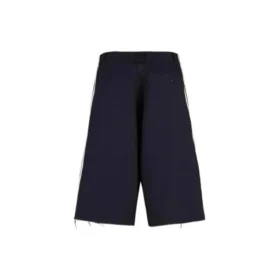 Pantaloni scurți largi din Denim Balenciaga x adidas „Navy” 725587TNP048065