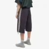 Pantaloni scurți largi din Denim Balenciaga x adidas „Navy” 725587TNP048065