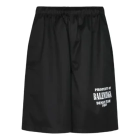 Pantaloni scurți Property Of Logo „Black” 704718TKP241000