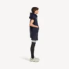 Pantaloni scurți techwear pentru bărbați în albastru închis/alb