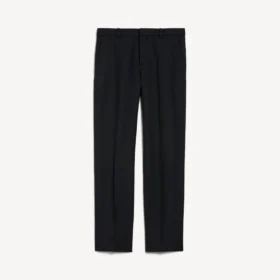 Pantaloni skinny pentru bărbați, croiți pe măsură, de culoare neagră