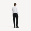 Pantaloni skinny pentru bărbați, croiți pe măsură, de culoare neagră