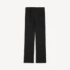Pantaloni slim croiți pentru femei, de culoare neagră