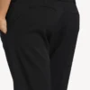 Pantaloni slim croiți pentru femei, de culoare neagră
