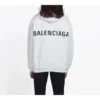 Pantofi Balenciaga pentru bărbați, cu logo mare pe spate, imprimeu monocrom, albi 508184TYK549000