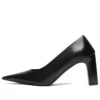 Pantofi cu toc Blade „Black Soft Calfskin” 679184WBC401000
