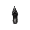 Pantofi cu toc Cagole 90 mm „Black Arena Lambskin” 714252WAD4E1081