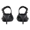 Pantofi cu toc de 70 mm și baretă în spate „Black” 714251WAD4E1081