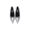 Pantofi cu toc înalt, cu model în relief, „Silver” 572879WBB208100