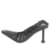 Pantofi cu toc înalt de 80 mm „Black” 656601WA2M01000