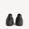 Pantofi Derby cu platformă și accesorii pentru femei, în negru/multicolor