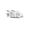 Pantofi Knife Chemise 40 mm cu baretă în spate „Alb” 786223WB1H29000