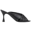 Pantofi negri cu toc înalt mic 617574WA2M01000