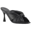 Pantofi negri cu toc înalt mic 617574WA2M01000