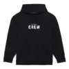 Pantofi pentru bărbați Balenciaga cu imprimeu logo, negri 600583TIV751070