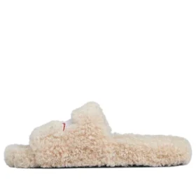 Papuci cu blană „Beige” 654261W2DO19796