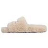 Papuci cu blană „Beige” 654261W2DO19796