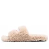 Papuci cu blană „Beige” 654747W2DO19796