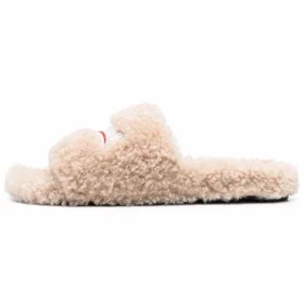 Papuci cu blană „Beige” 654747W2DO19796
