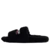 Papuci cu blană „Black” 654261W2DO11096